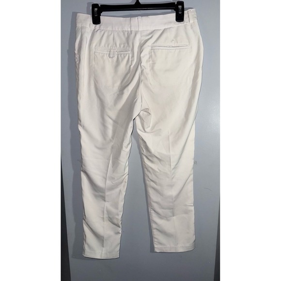 Peter Millar wicking women's pants off white size 4 mid rise 26.5" inseam - Picture 4 of 11